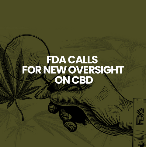 FDA call for new oversight on CBD