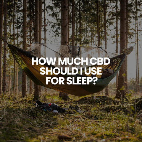 How much CBD should I use for Sleep?